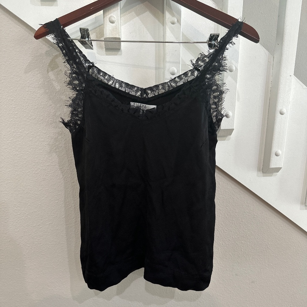 Black summer top by Q&A